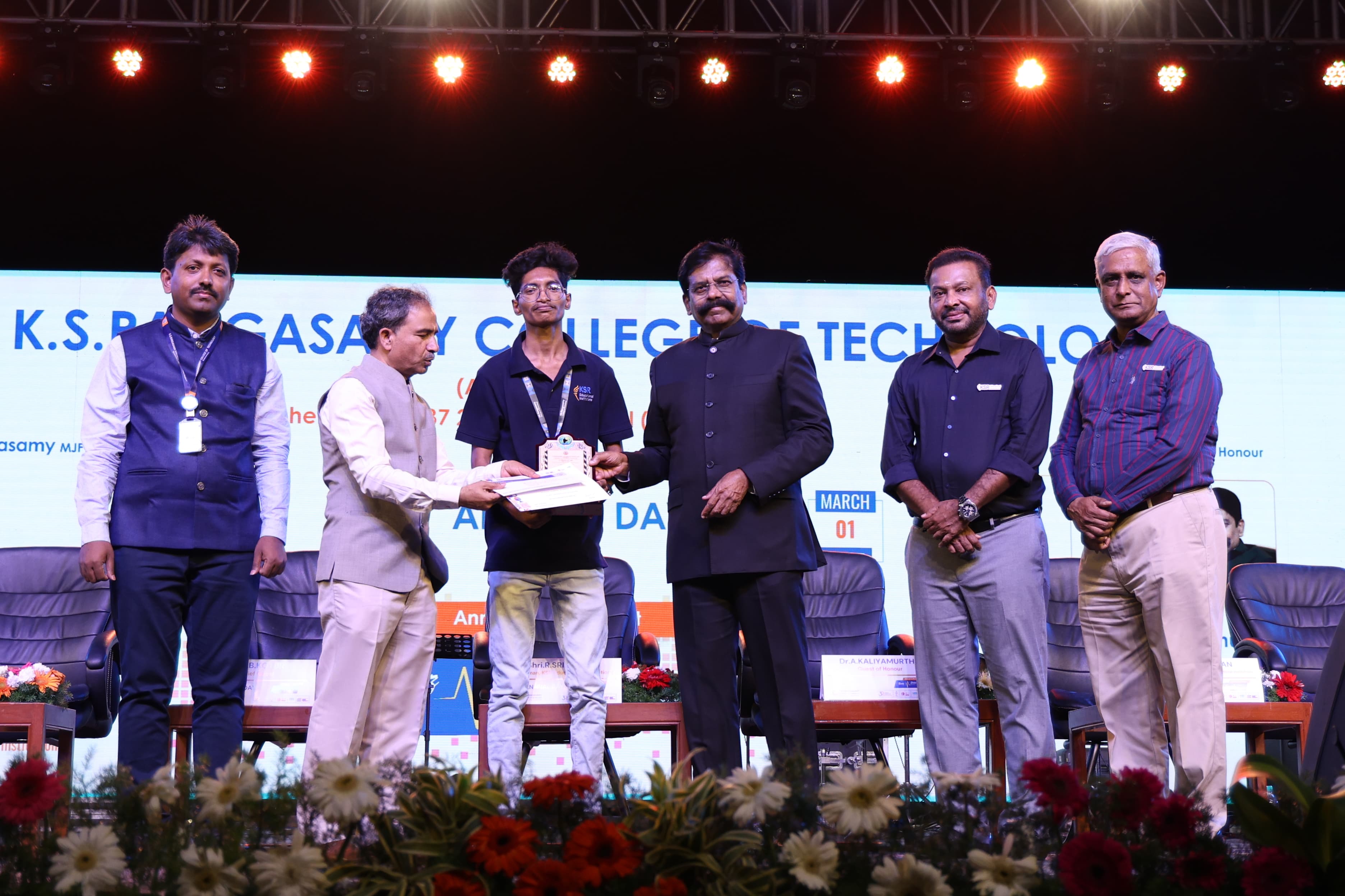 National Level Winner Award – Annual Day Recognition