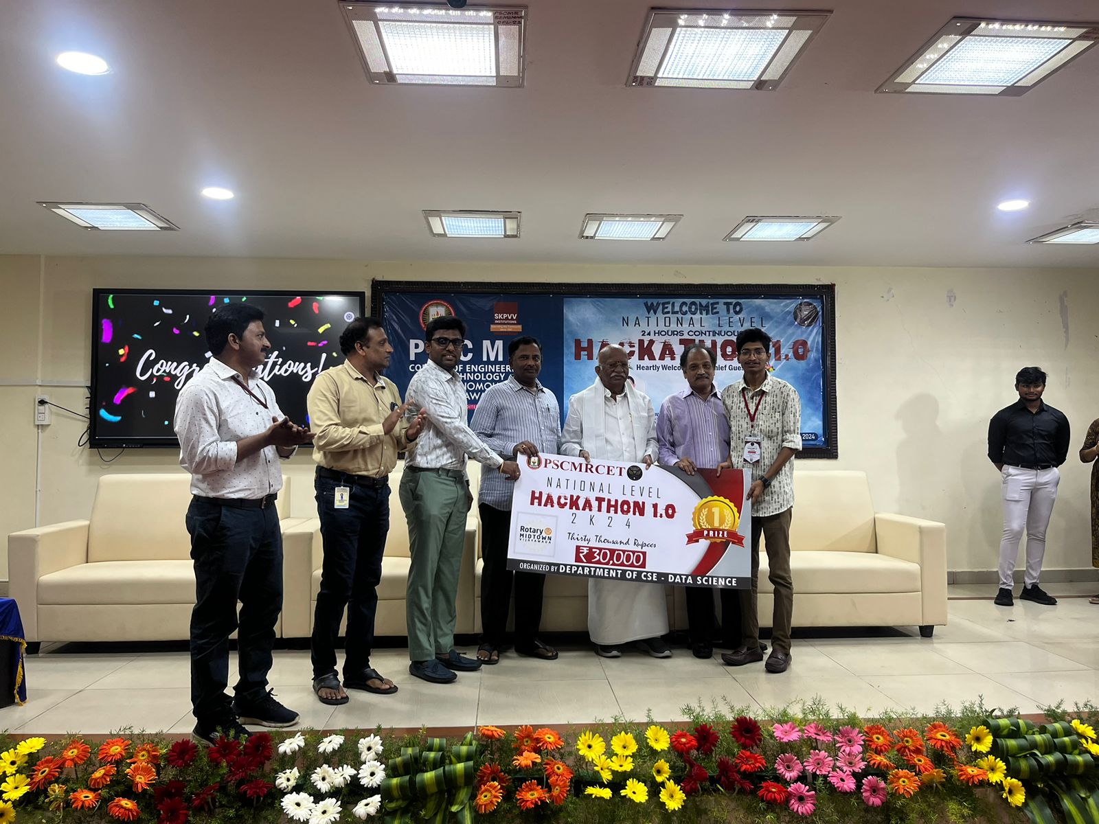 National Level Hackathon 1.0 Champion